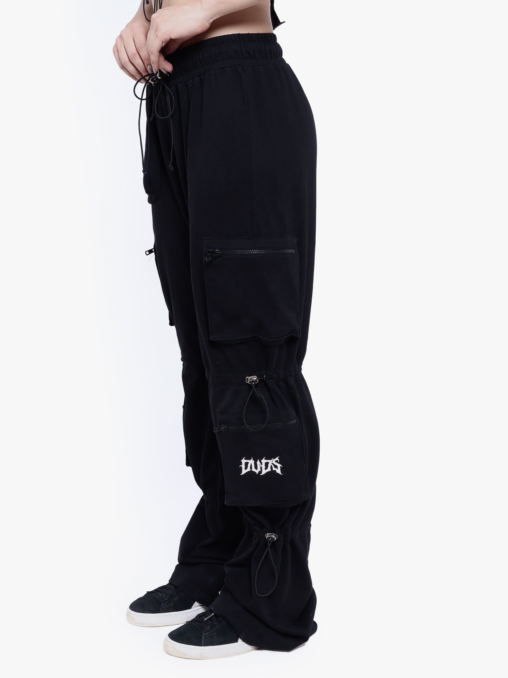 5 Box Pocket Cargo pant Black - Wearduds