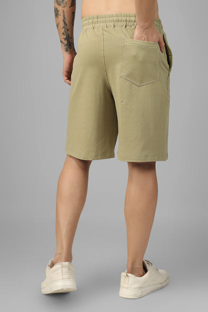 Regular Fit Shorts (Gravel Green) - Wearduds