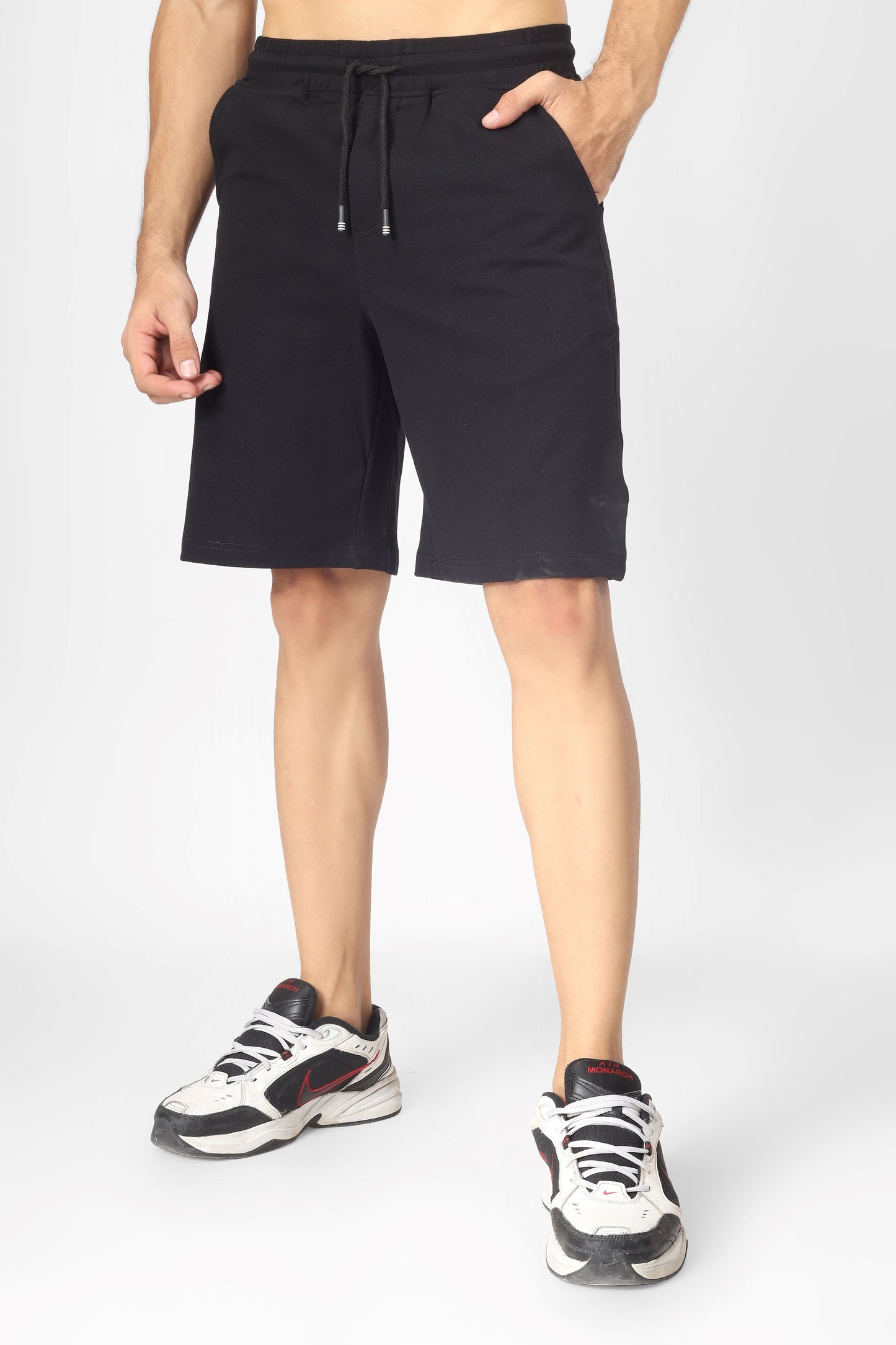 Regular Fit Shorts (Black) - Wearduds