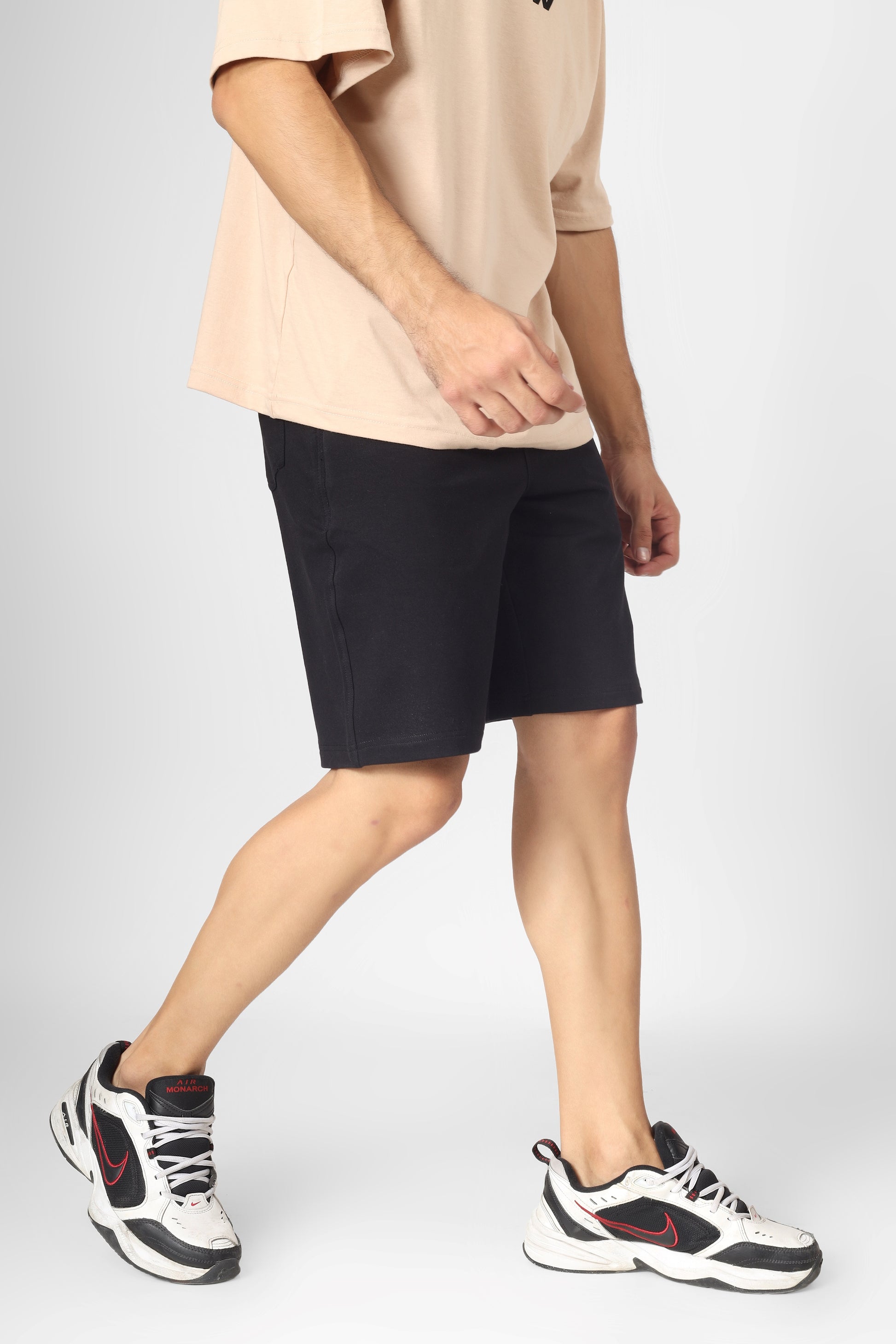 Regular Fit Shorts (Black) - Wearduds