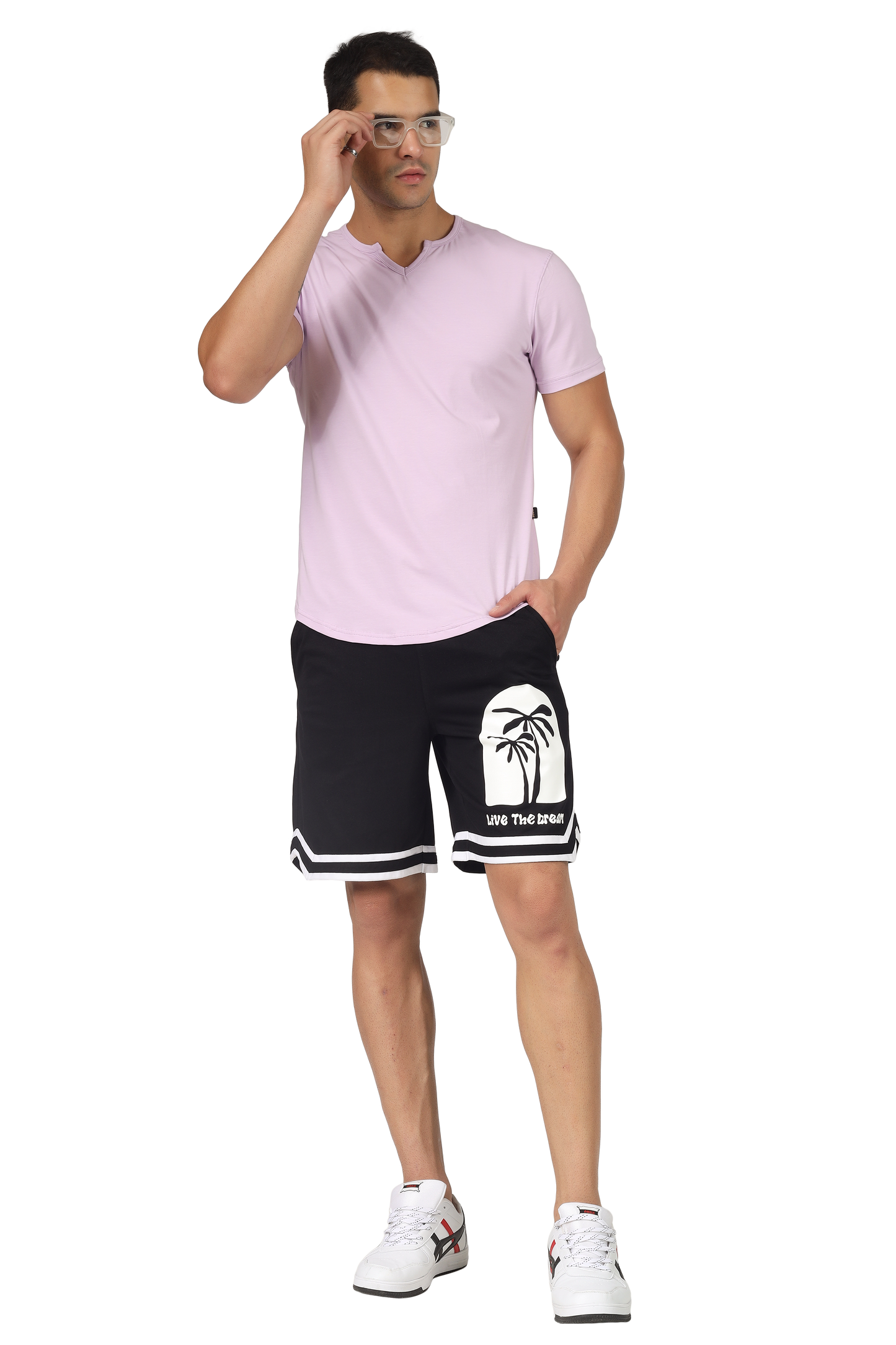 Viking Regular Fit T-Shirt (Lilac) - Wearduds