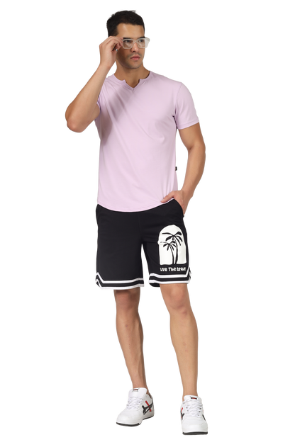 Viking Regular Fit T-Shirt (Lilac) - Wearduds