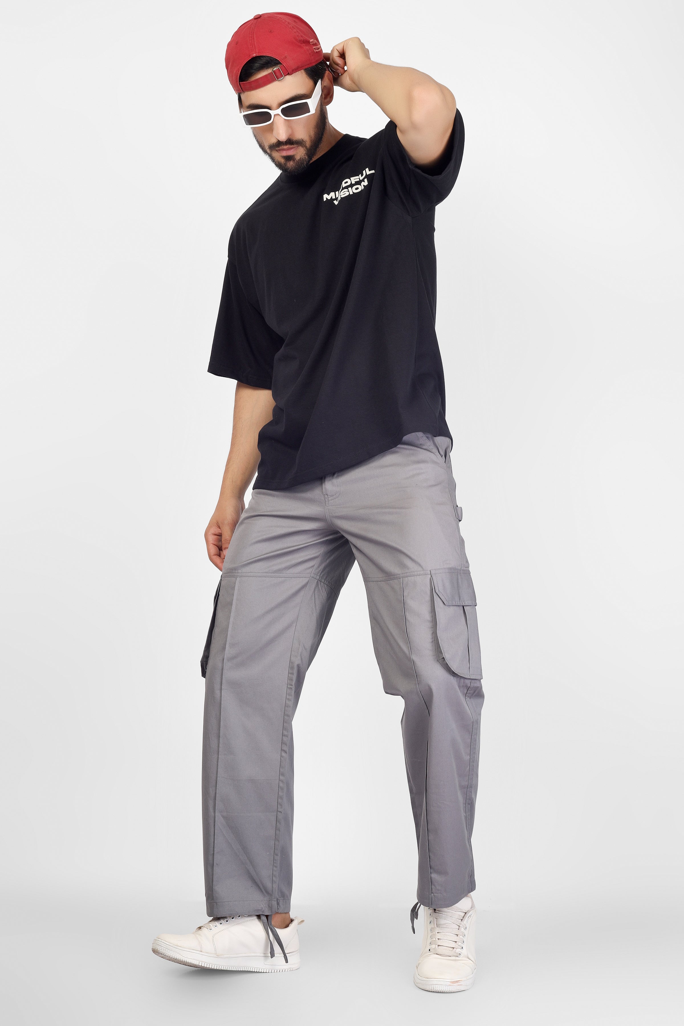 Moon Stone Cargo pants With 6 Cargo Pocket - Wearduds