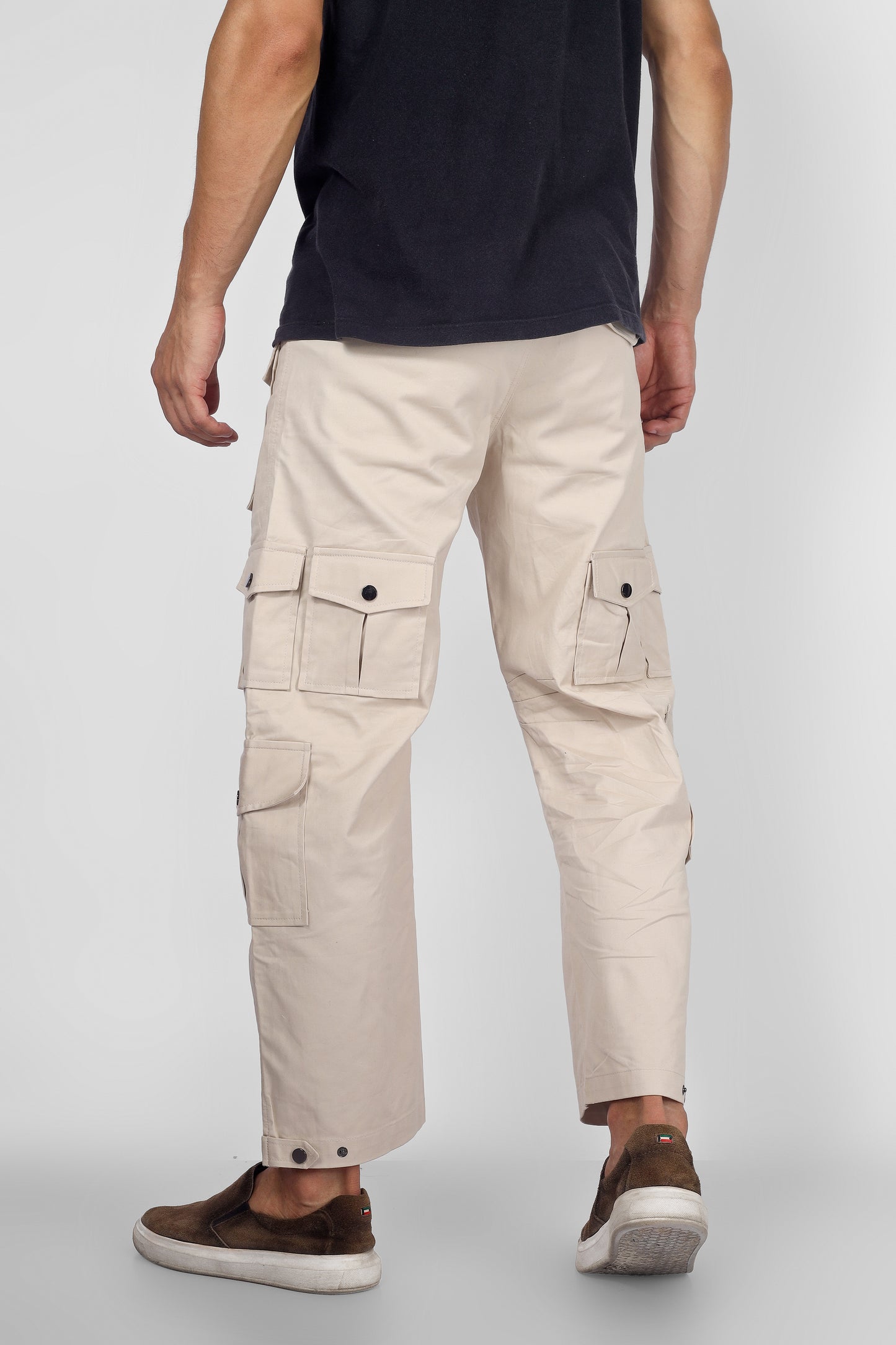 Arcadia White 14 Pocket Cargo pants - Wearduds