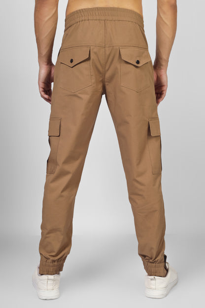 Autumn Brown 6 Pocket Cargo pants - Wearduds