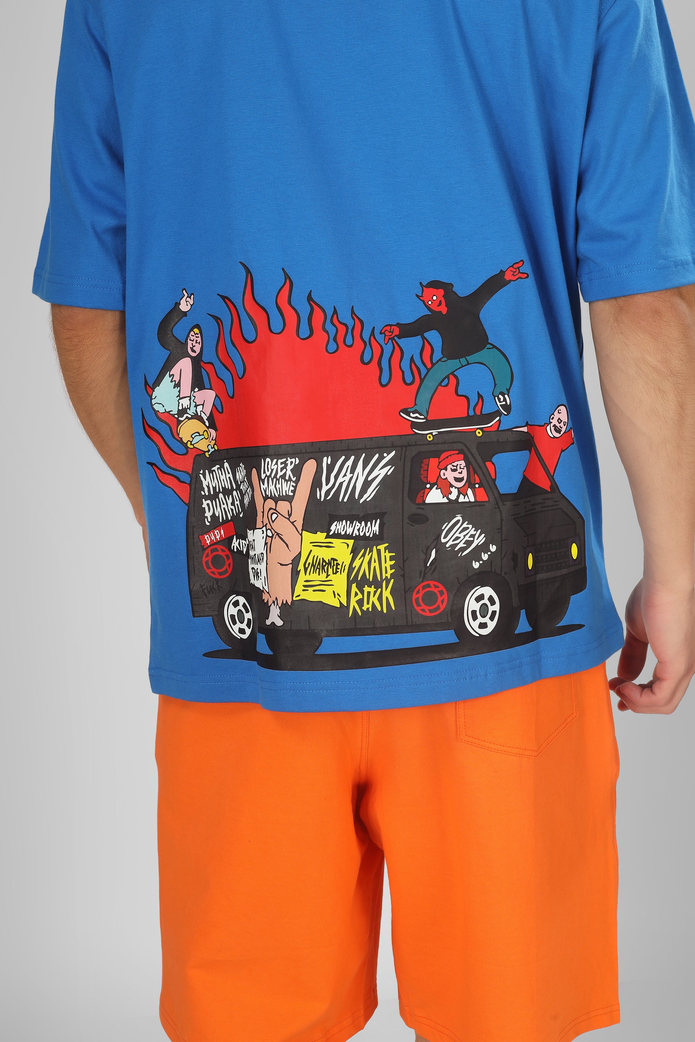 Duds Van Over-Sized T-Shirt (Royal Blue)