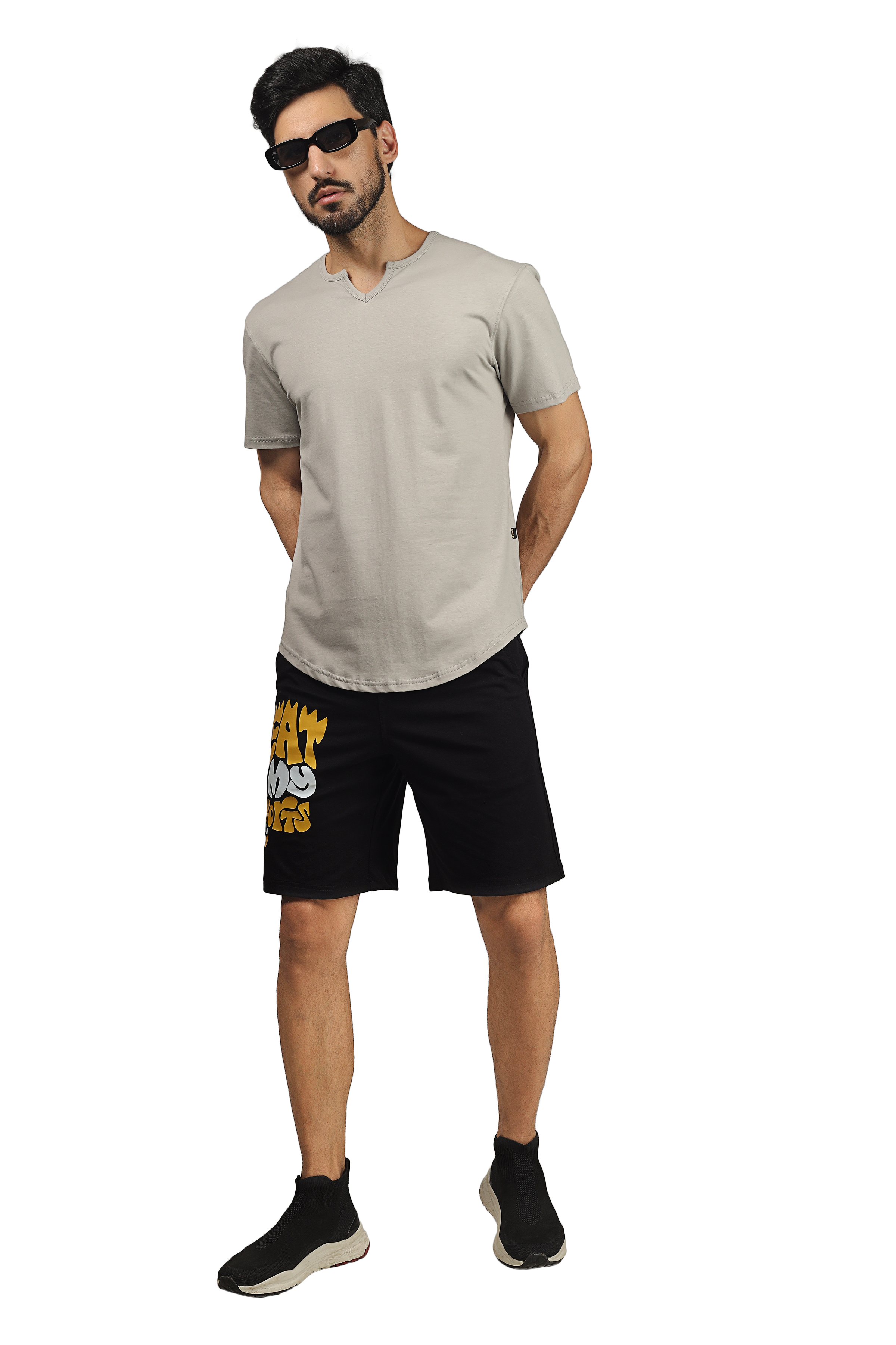 Viking Regular Fit T-Shirt (Grey) - Wearduds