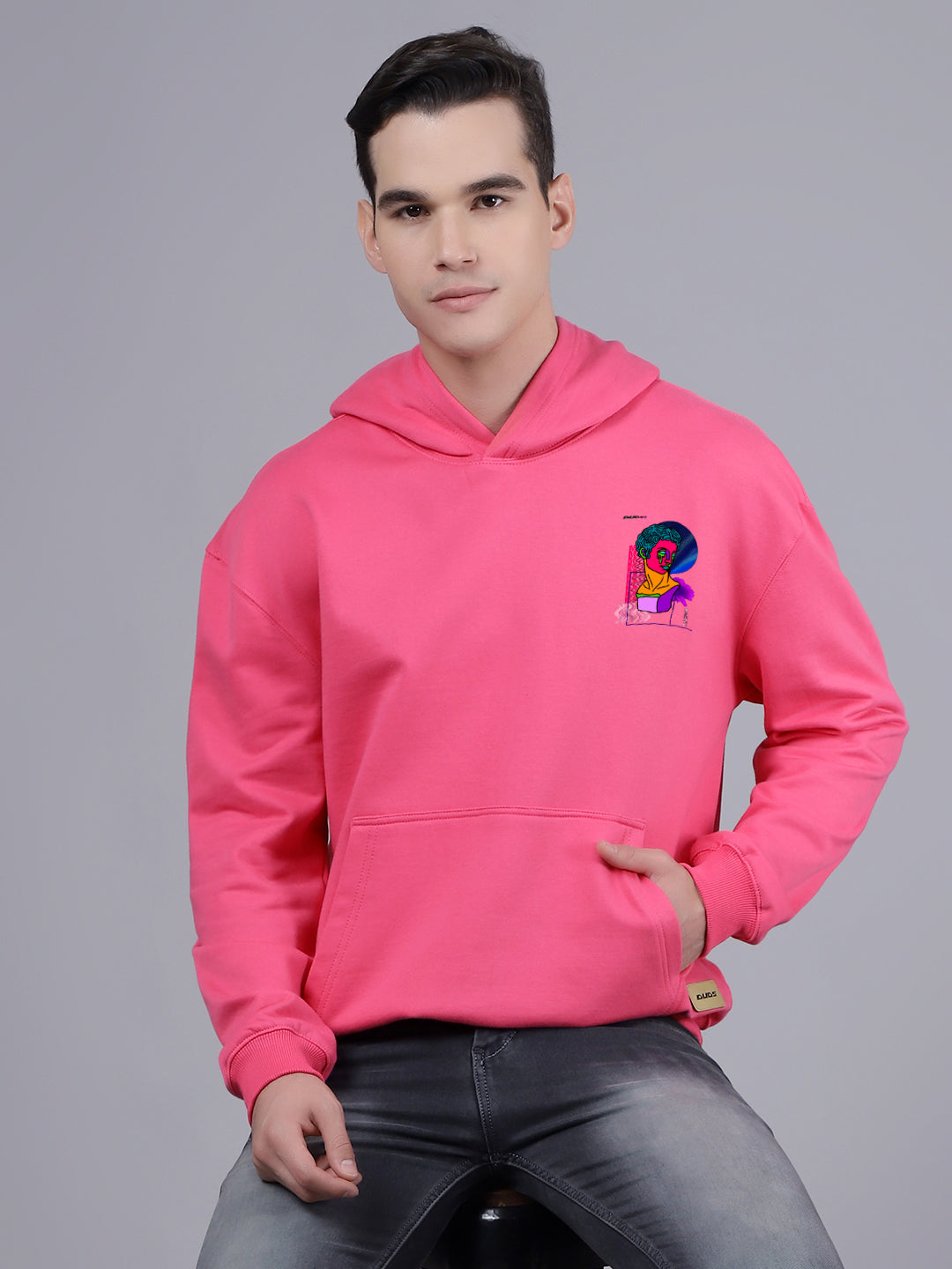 Hoodie pink outlet fanta