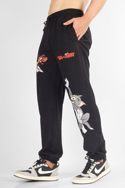 TOM & JERRY RELAXED PANT JOGGER (BLACK)