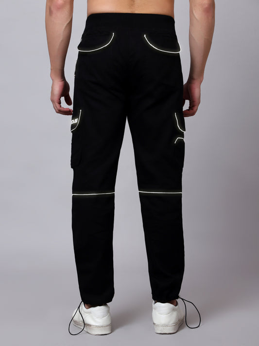 copy of black duds cargo track pant