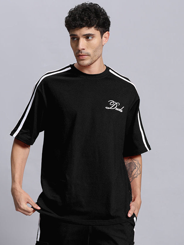 SCOTIA OVER-SIZED T-SHIRT (BLACK)