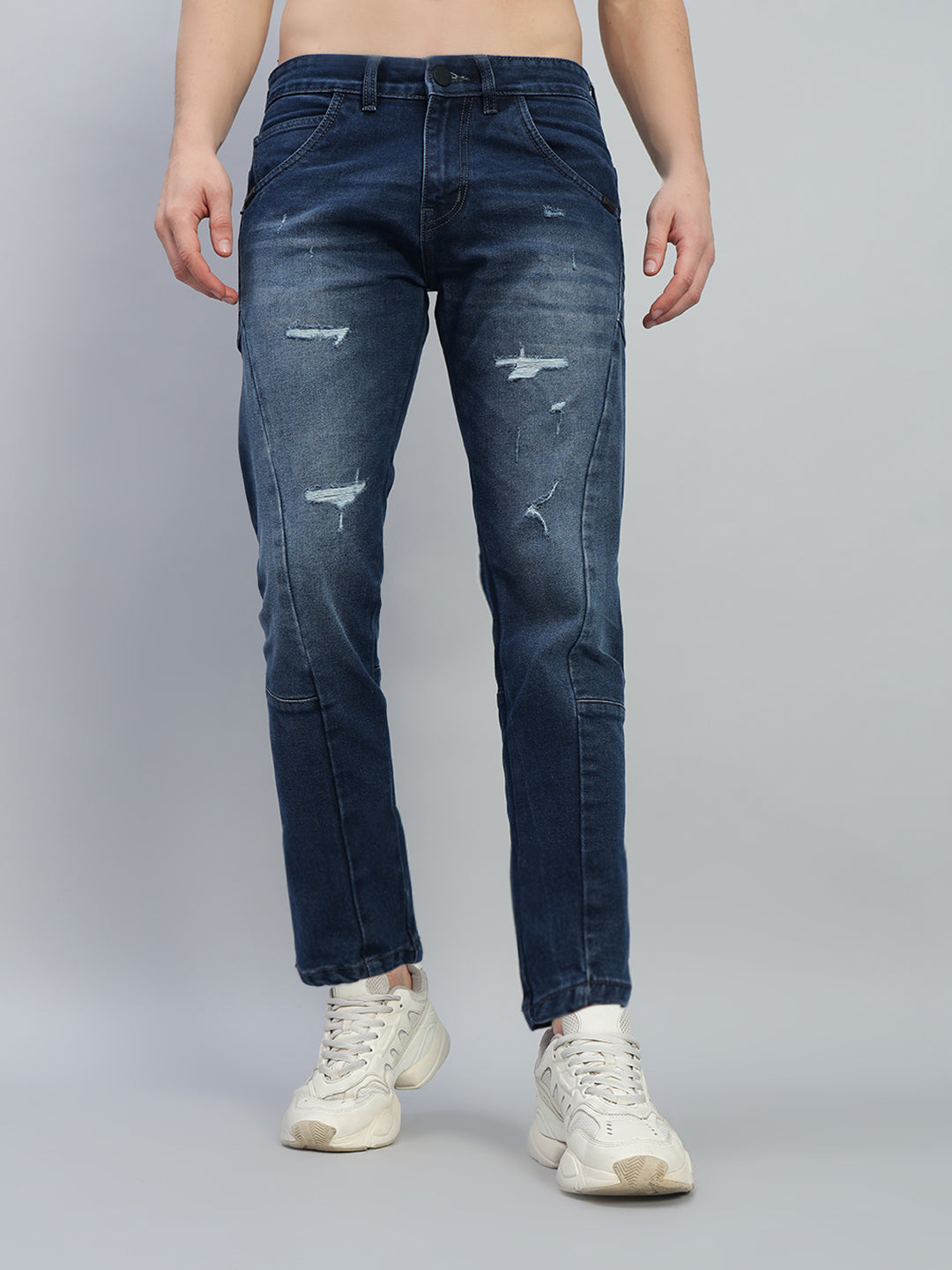 LAVISH REGULAR FIT DENIM JEANS (BLUE)