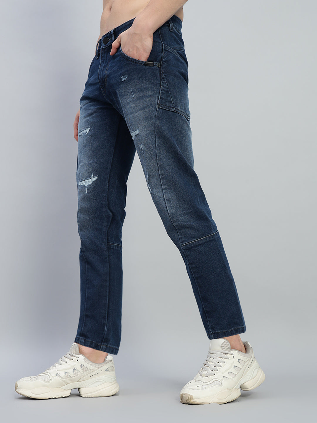 LAVISH REGULAR FIT DENIM JEANS (BLUE)