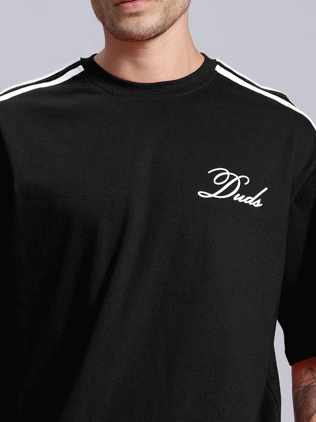 SCOTIA OVER-SIZED T-SHIRT (BLACK)