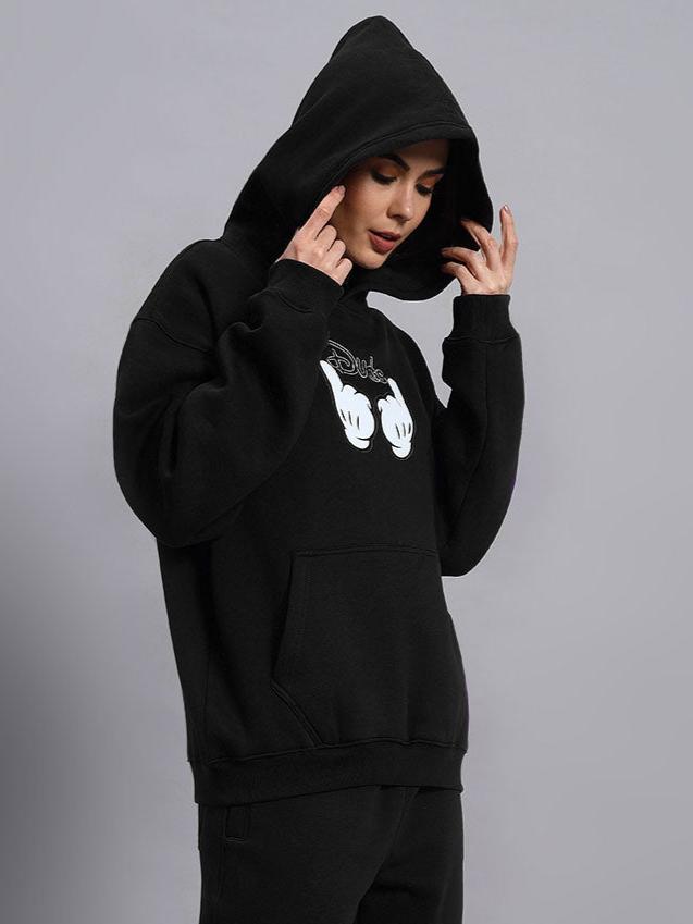 Women's Supreme Fleece Hoodie (Black)