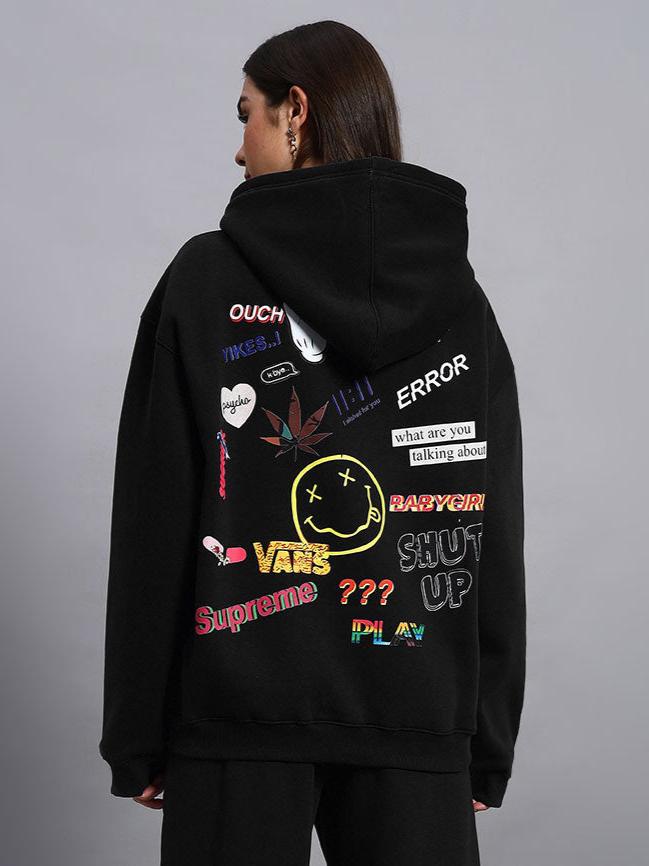 Women's Supreme Fleece Hoodie (Black)