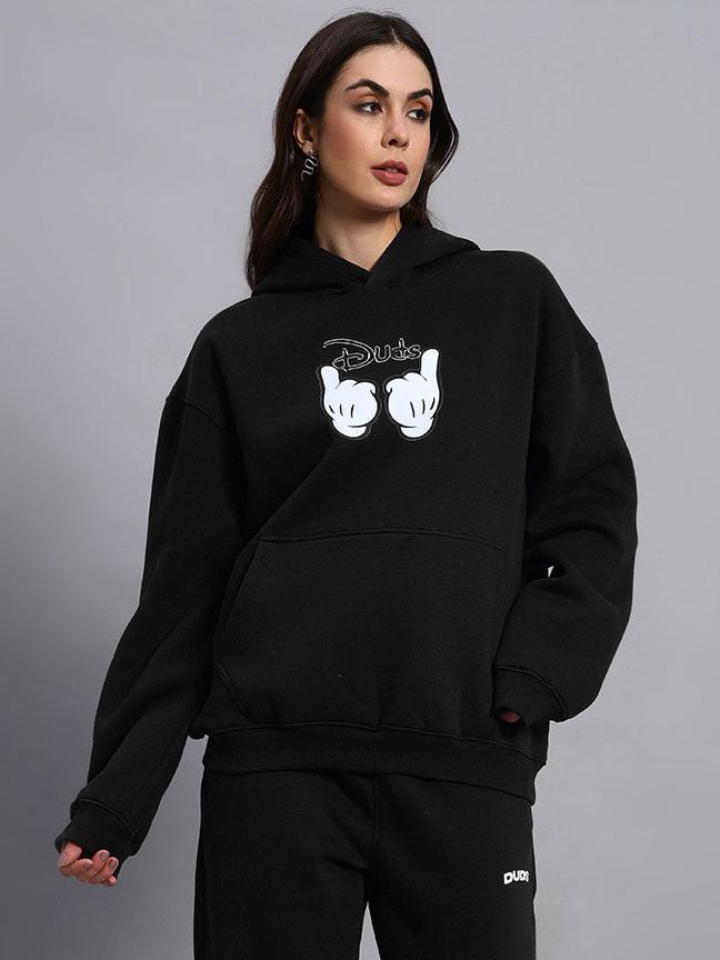 Women's Supreme Fleece Hoodie (Black)