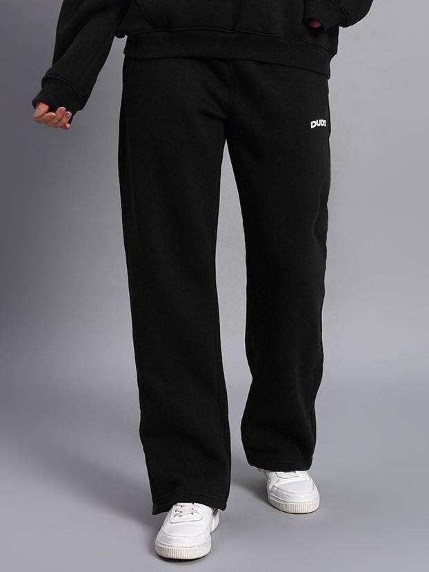 Women's Sooty Fleece Cargo Pant (Black)