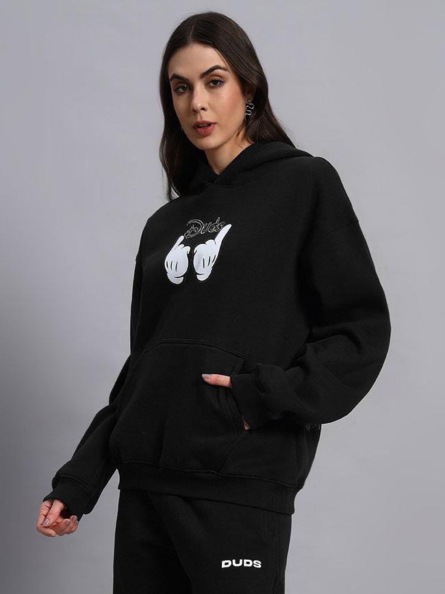 Women's Supreme Fleece Hoodie (Black)