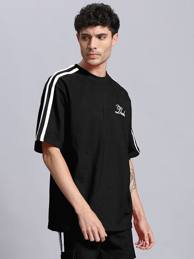 SCOTIA OVER-SIZED T-SHIRT (BLACK)