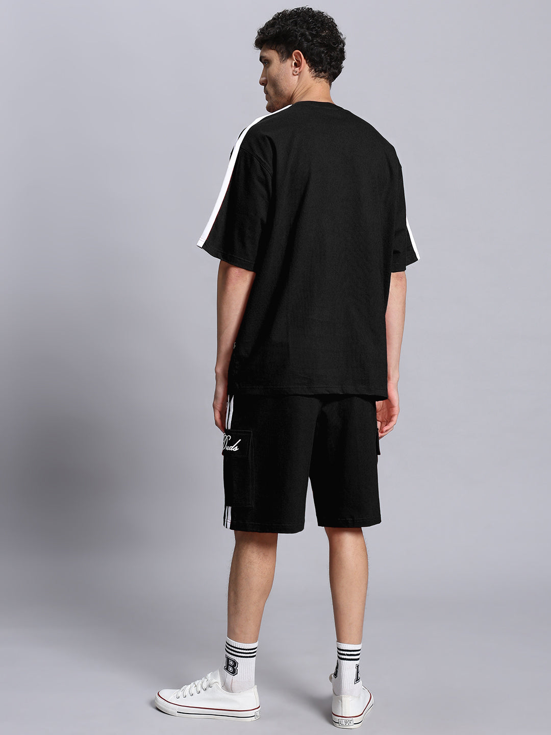 SCOTIA SUMMER CO-ORD SET (BLACK)