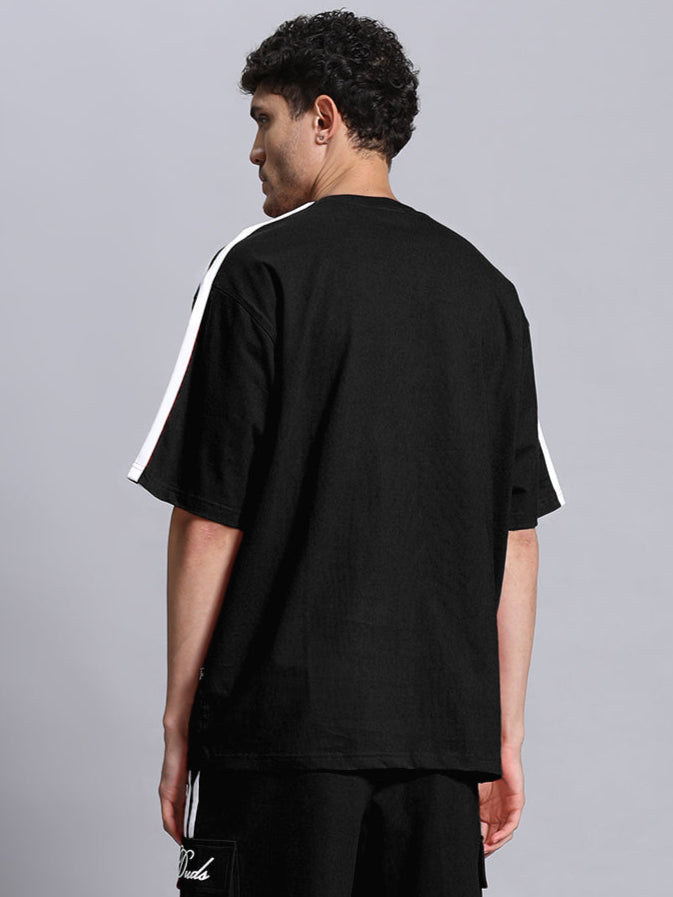 SCOTIA OVER-SIZED T-SHIRT (BLACK)