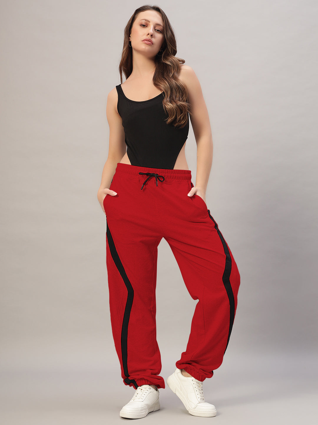 WOMEN'S DUDS FRAME JOGGERS (RED)