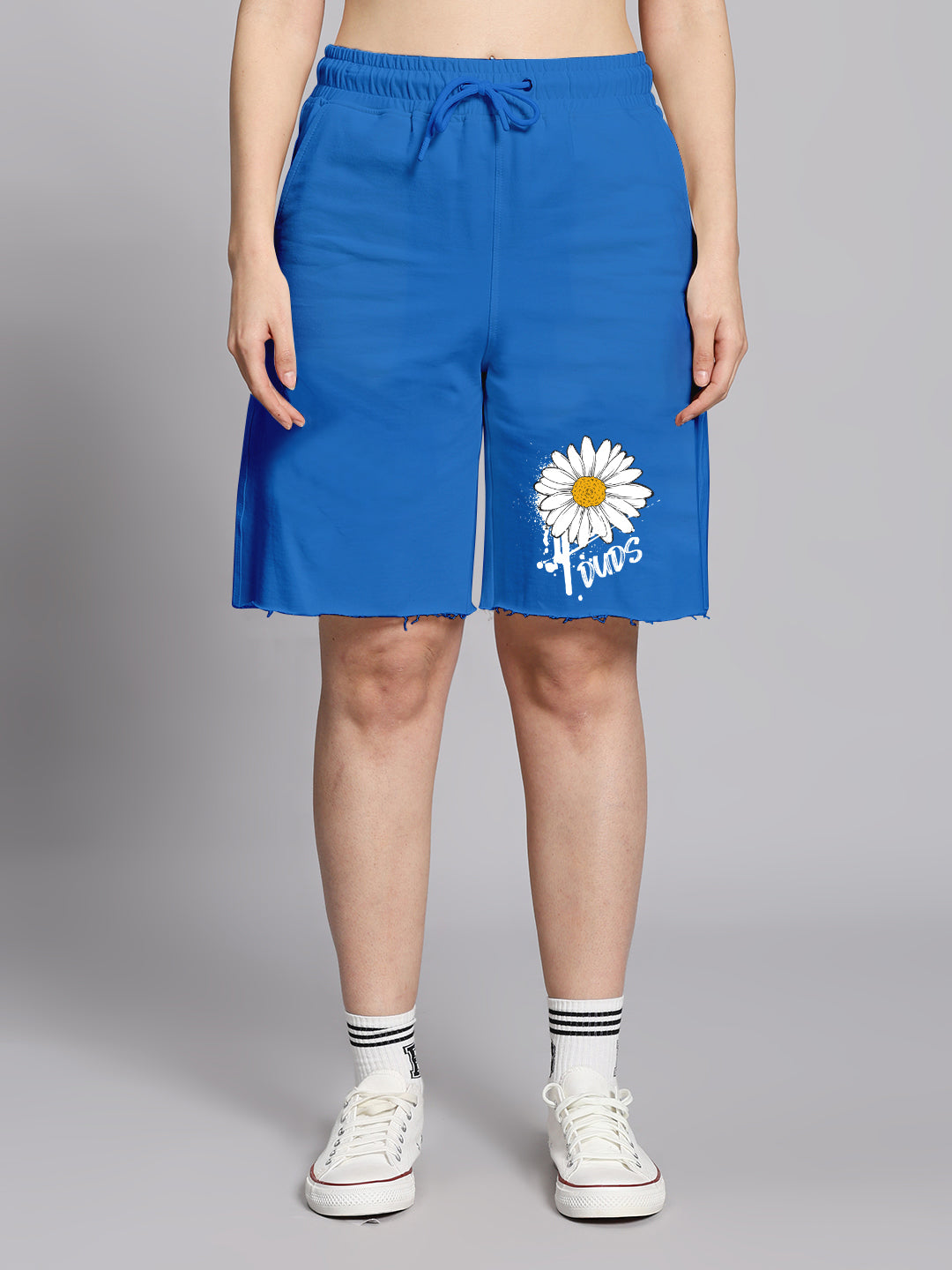 WOMEN'S HELIANTHUS SUMMER CO-ORD SET (BLUE)