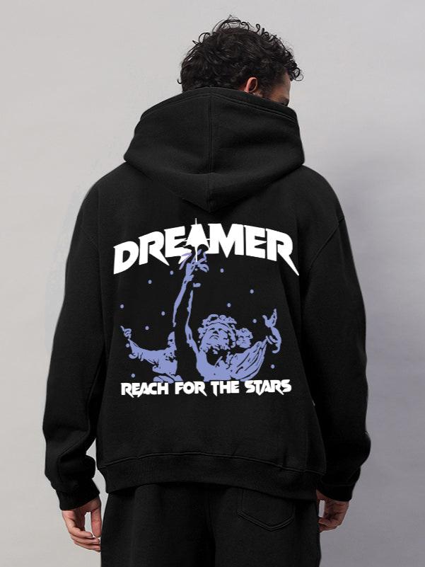 Dreamer Fleece Hoodie (Black)