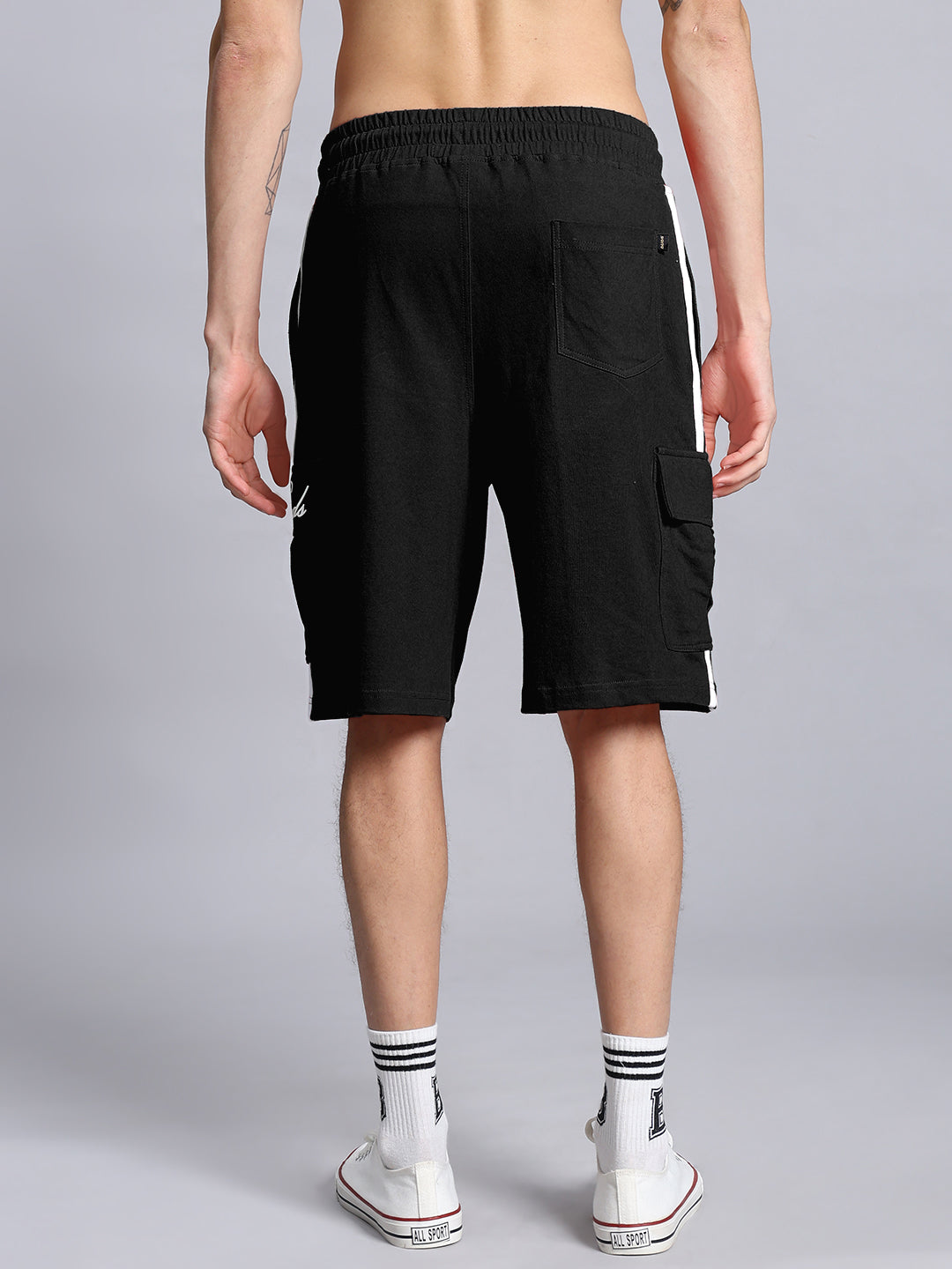 SCOTIA REGULAR FIT SHORTS (BLACK)