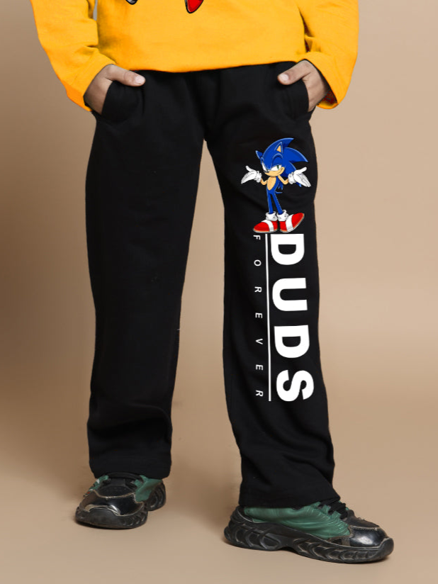 SONIC JOGGER FOR BOYS & GIRLS (BLACK)