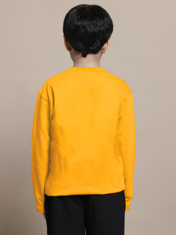 SONIC OVERSIZED SWEATSHIRT BOYS & GIRLS (YELLOW)