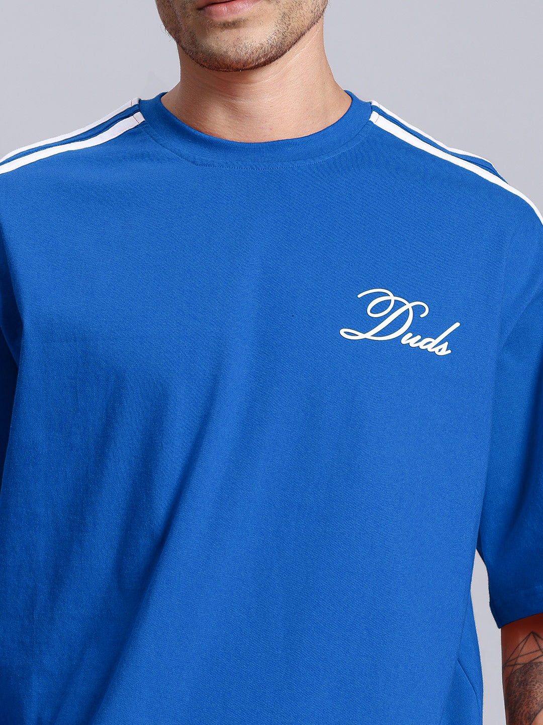 SCOTIA OVER-SIZED T-SHIRT (BLUE)