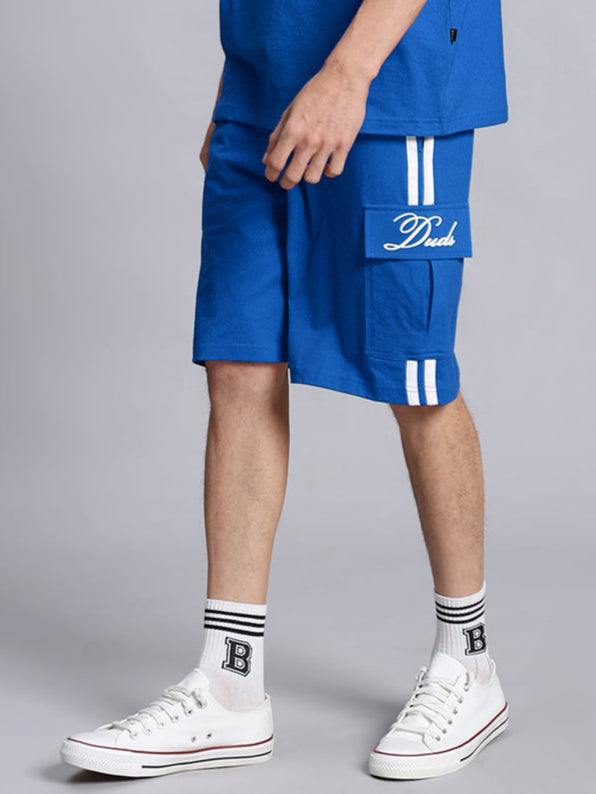 SCOTIA REGULAR FIT SHORTS (BLUE)