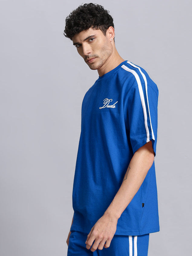 SCOTIA OVER-SIZED T-SHIRT (BLUE)