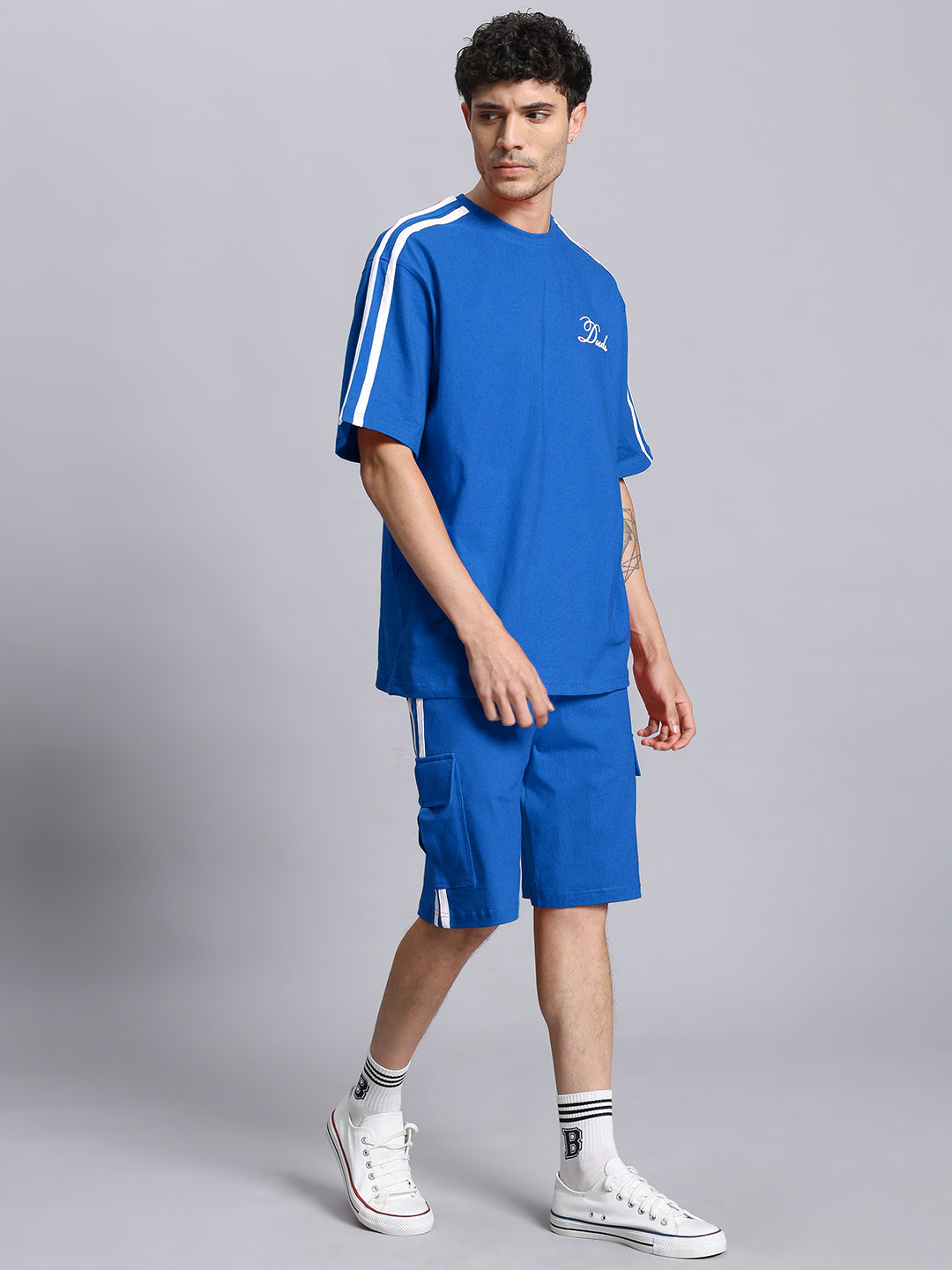 SCOTIA SUMMER CO-ORD SET (BLUE)