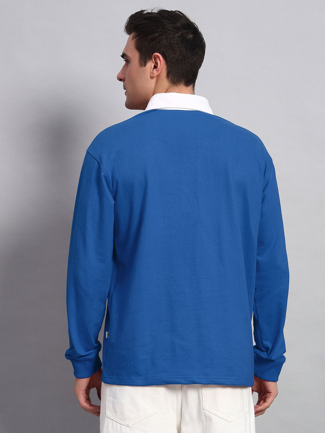 Sagol Polo Oversized Sweatshirt (R Blue)