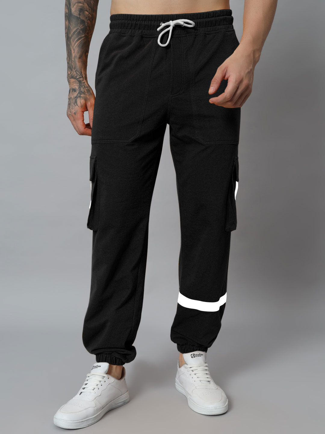 Edifice Relaxed Fit Cargo Pant (Black)