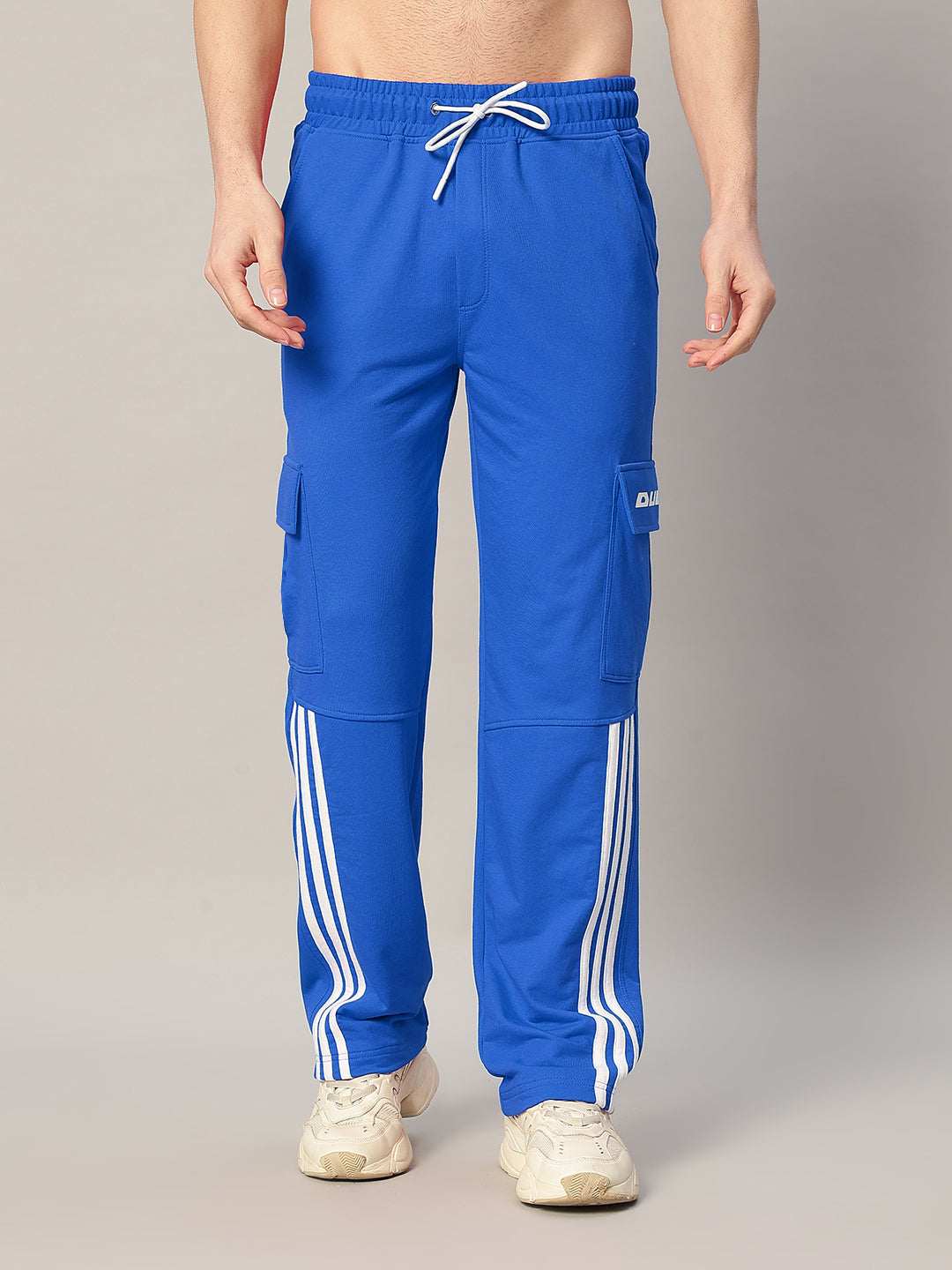 REDROIT 5 POCKET RELAXED FIT JOGGERS (R BLUE)