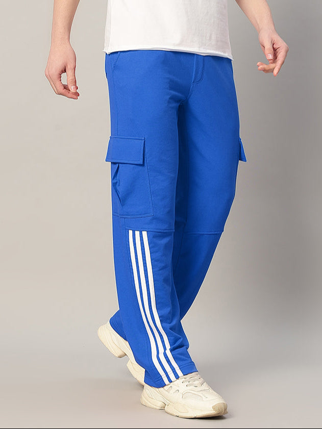 REDROIT 5 POCKET RELAXED FIT JOGGERS (R BLUE)