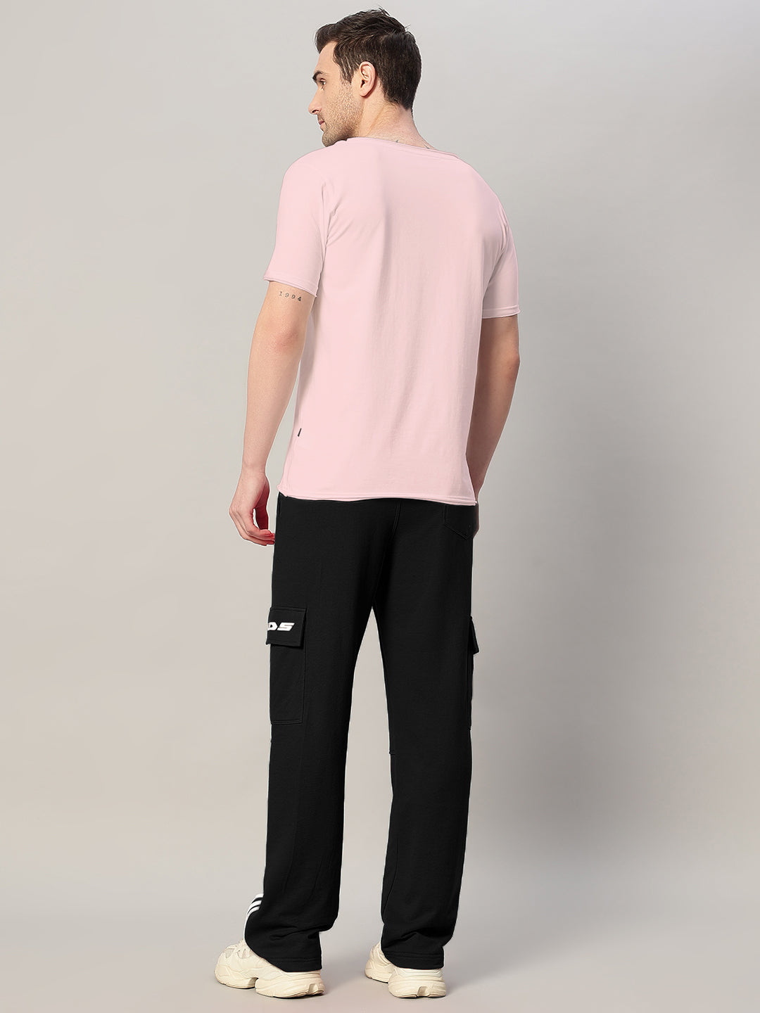 REDROIT 5 POCKET RELAXED FIT JOGGERS (BLACK)