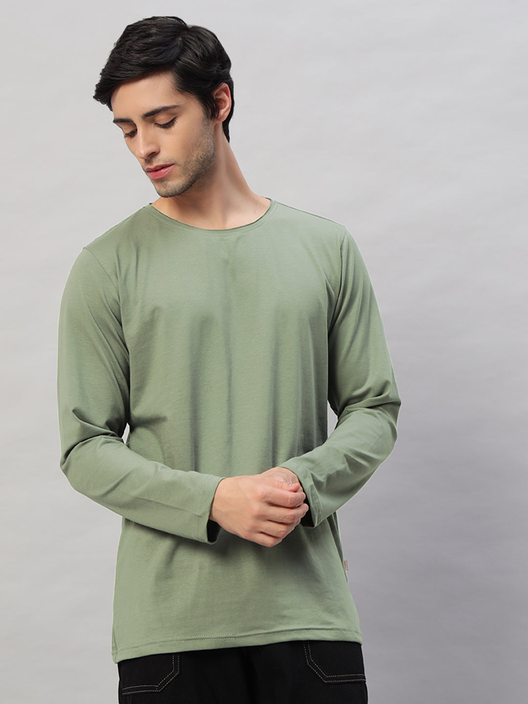 OMNI SLIM FIT SWEATSHIRT (SAGE GREEN)