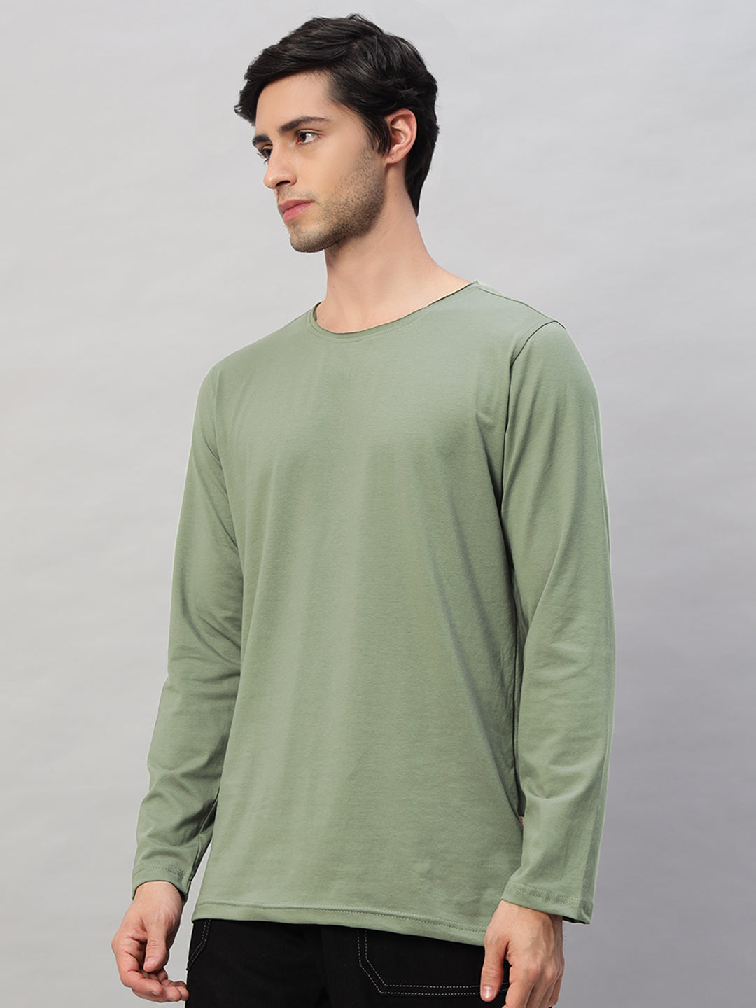 OMNI SLIM FIT SWEATSHIRT (SAGE GREEN)