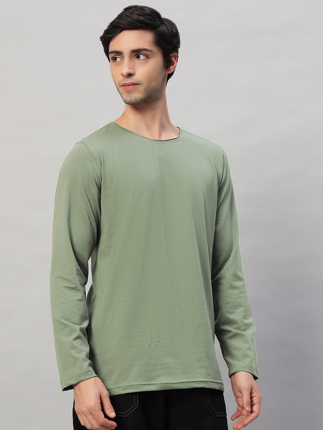 OMNI SLIM FIT SWEATSHIRT (SAGE GREEN)