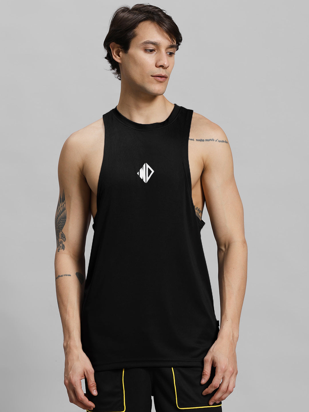 WD STRINGER GYM T-SHIRT (BLACK)