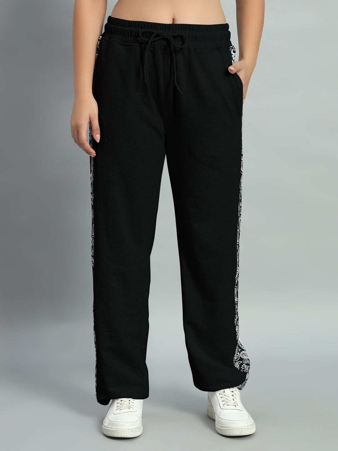 Women Boogie Oversized Co-ord Set (Black)