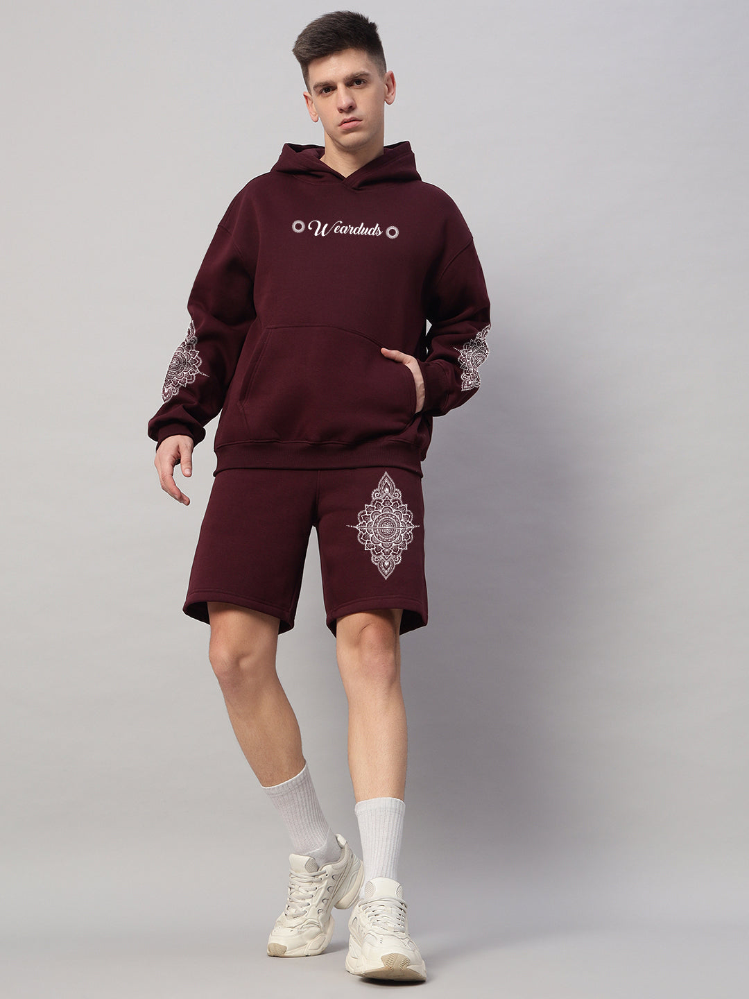 YANTRA FLEECE CO-ORD (WINE)