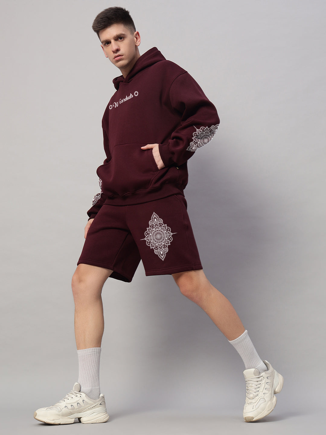 YANTRA FLEECE CO-ORD (WINE)