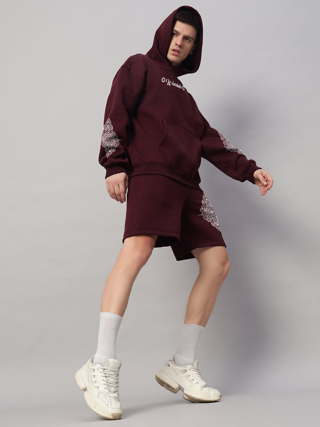 YANTRA FLEECE CO-ORD (WINE)