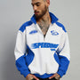 SPEEDING COLORBLOCK JACKET (ROYAL BLUE)